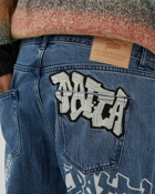 Patta Patta Graffiti Denim Pants Blue - Mens - Jeans