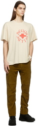 Vyner Articles Tan Suede Skinny Trousers