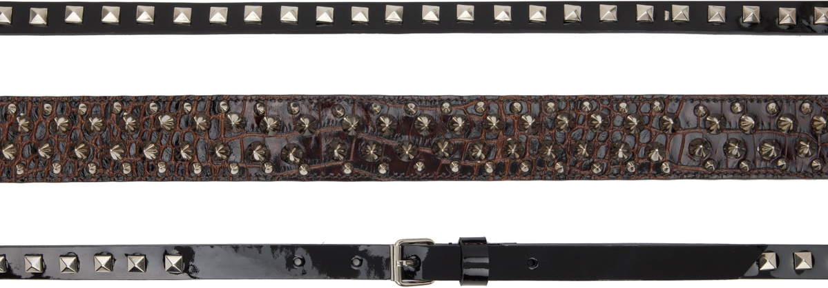 ALL-IN Black & Brown Triple Belt