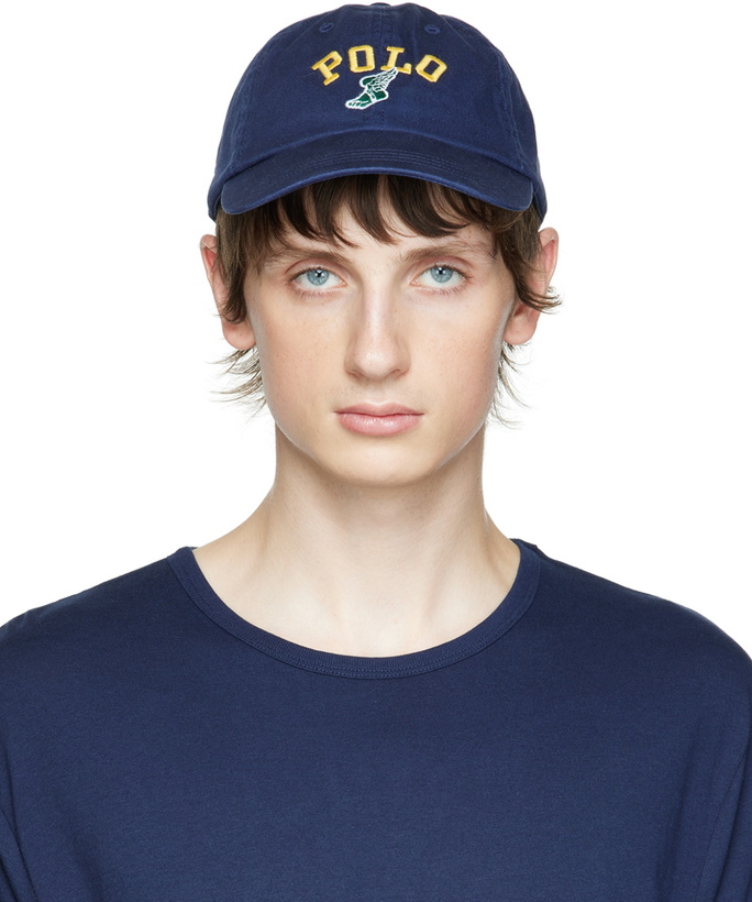 Photo: Polo Ralph Lauren Navy Logo Ball Cap