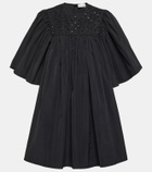 REDValentino Embellished taffeta minidress