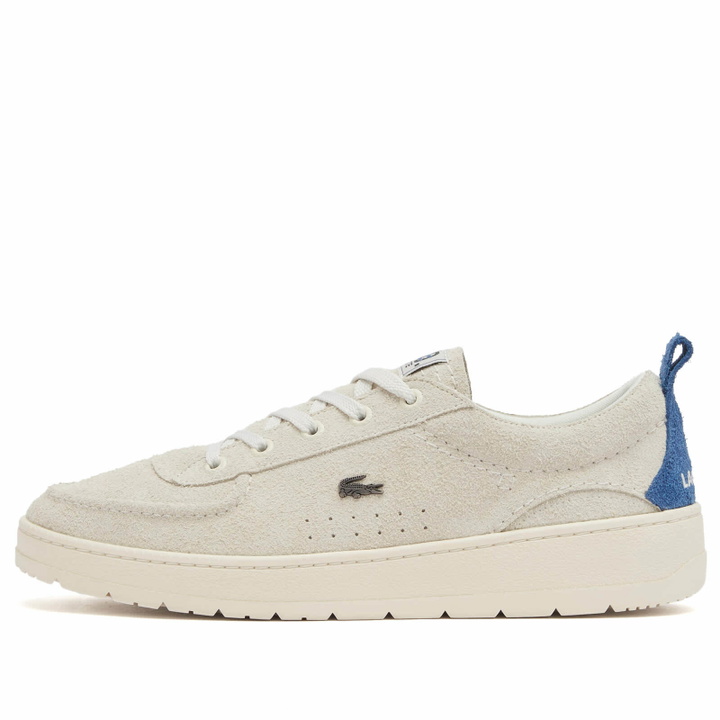 Photo: END. x Lacoste Umpire Sneaker in Off-White/Blue