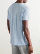 Derek Rose - Jordan 2 Linen-Jersey T-Shirt - Blue