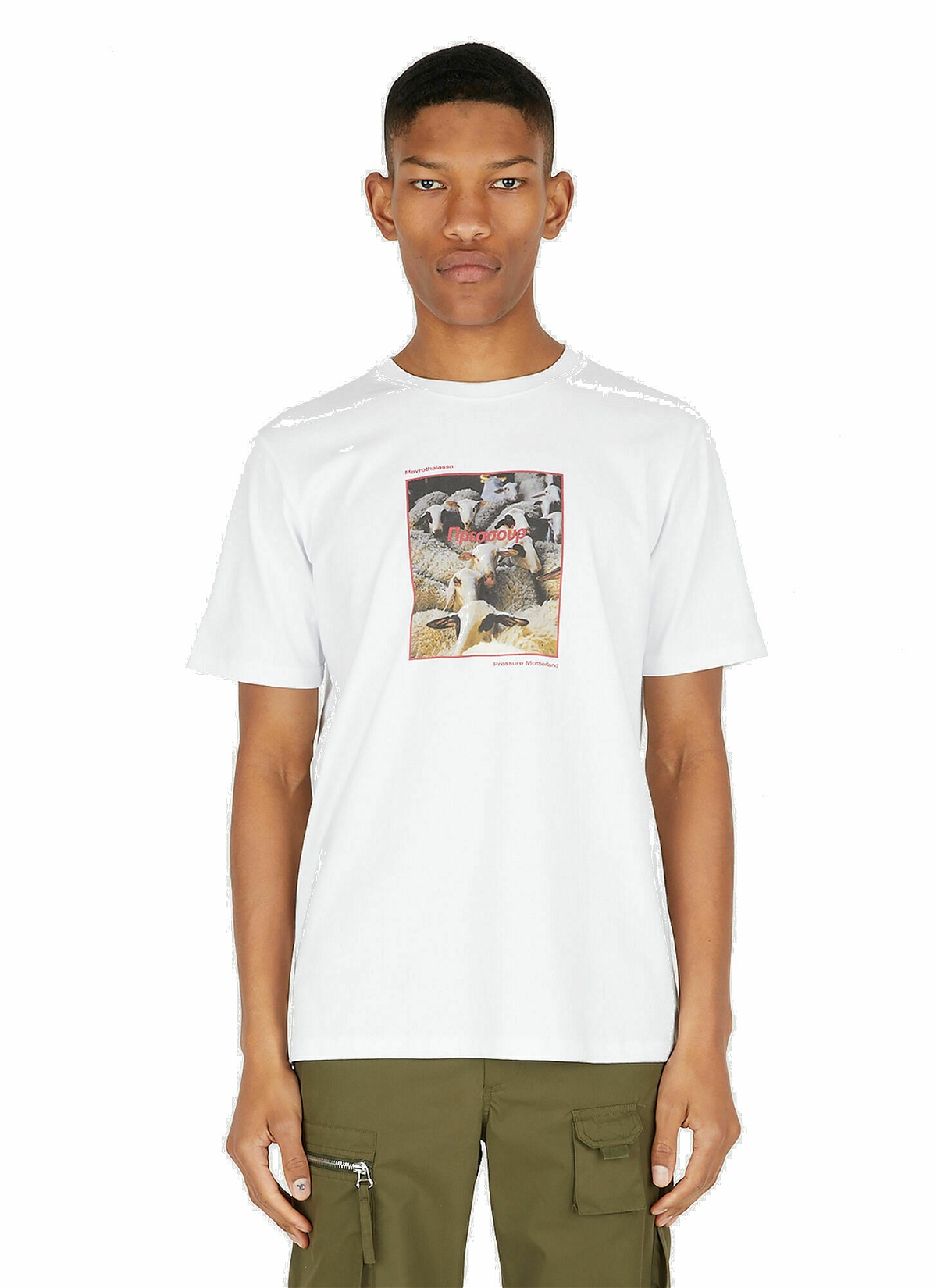 Photo: Goats T-Shirt in White