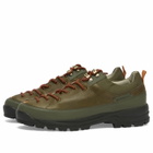 Grenson Men's Sneaker 70 in Khaki/Orange