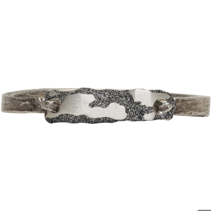 Photo: Pearls Before Swine Silver Clasp Tag Bangle