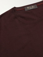 LORO PIANA - Wish Virgin Wool Sweater - Burgundy