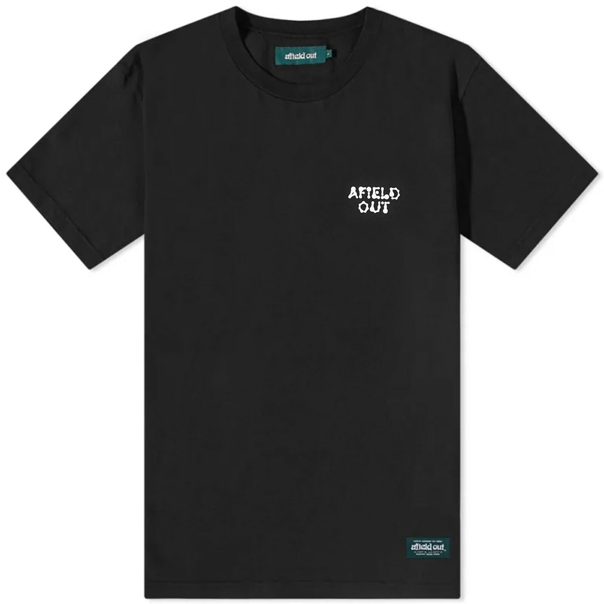 Afield Out Men's Ripple T-Shirt in Black Afield Out