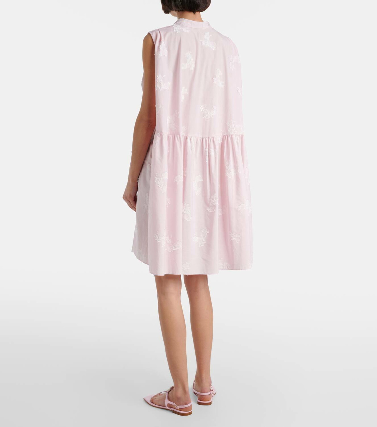 Erdem Bow-detail minidress