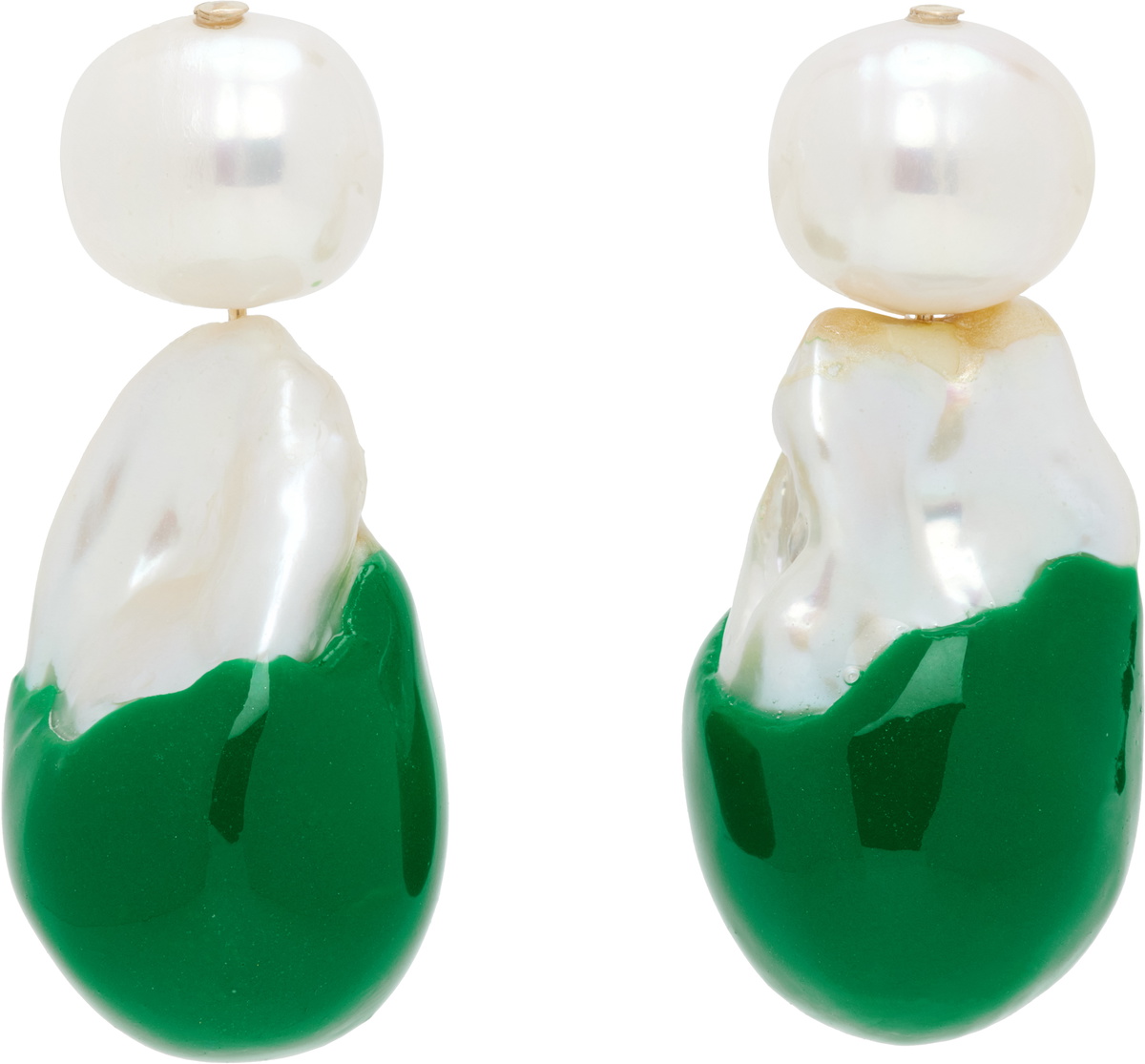 éliou Green Corey Earrings