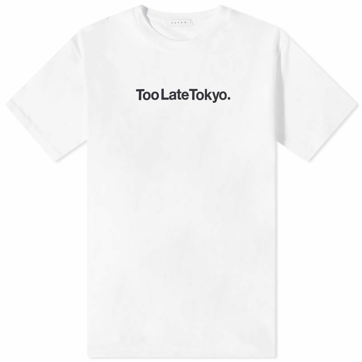 Photo: Futur Men's Too Late Heavyweight T-Shirt in White