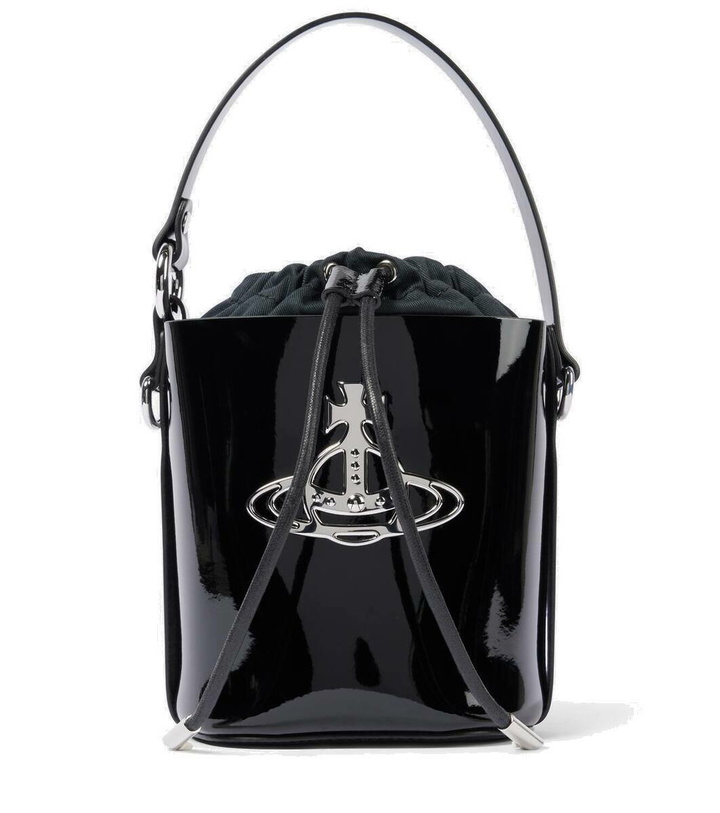 Photo: Vivienne Westwood Daisy Small patent leather bucket bag