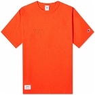 Champion Men's x WTAPS T-Shirt in Orange
