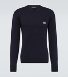 Dolce&Gabbana Logo wool and cashmere sweater