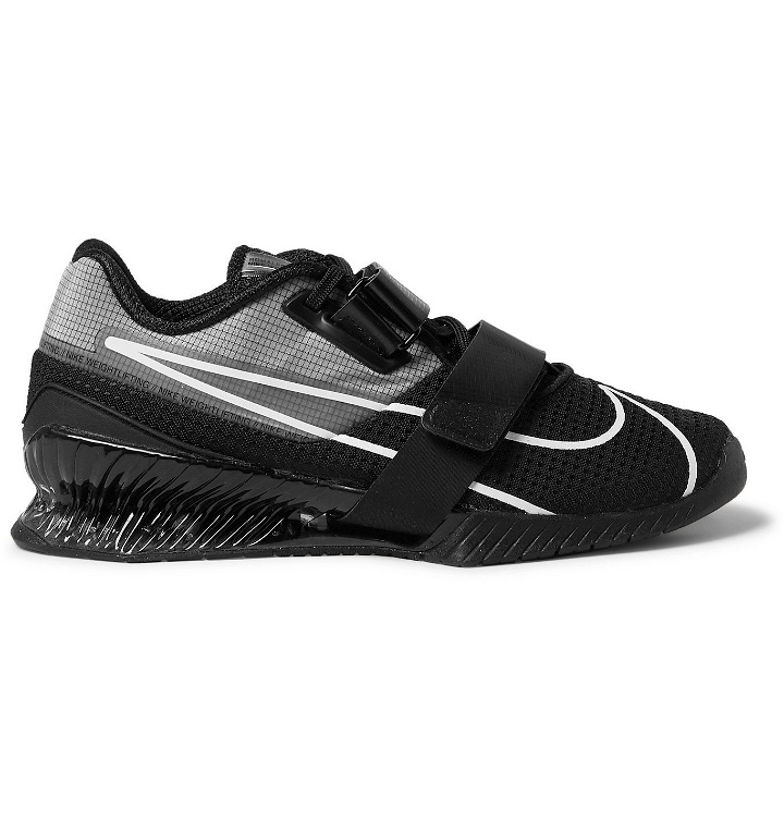 Photo: Nike Training - Romaleos 4 Ripstop and Mesh Sneakers - Black