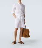 Kiton Linen shorts