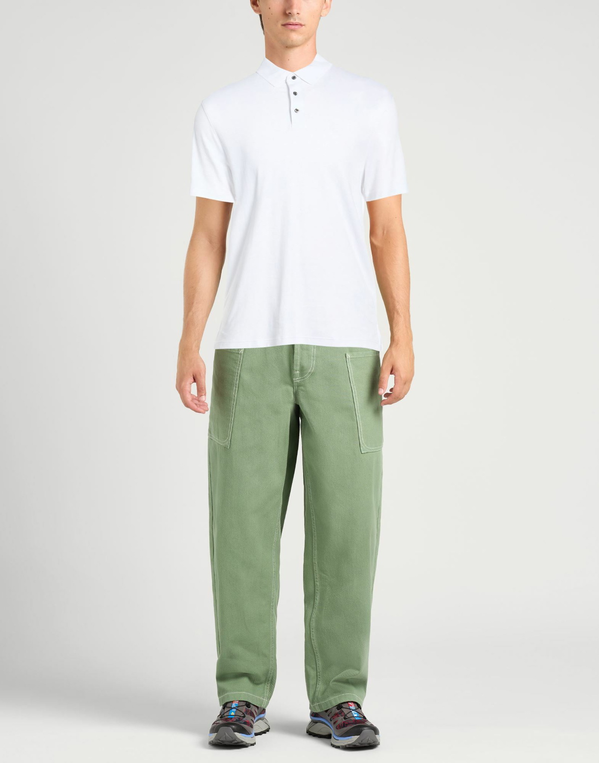 Calvin Klein Mens Polo shirt in White