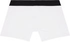 Palm Angels Three-Pack Multicolor Jacquard Logo Boxer Briefs