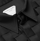 Bottega Veneta - Intrecciato Satin Shirt - Black
