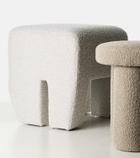 101 Copenhagen Sculpt bouclé stool