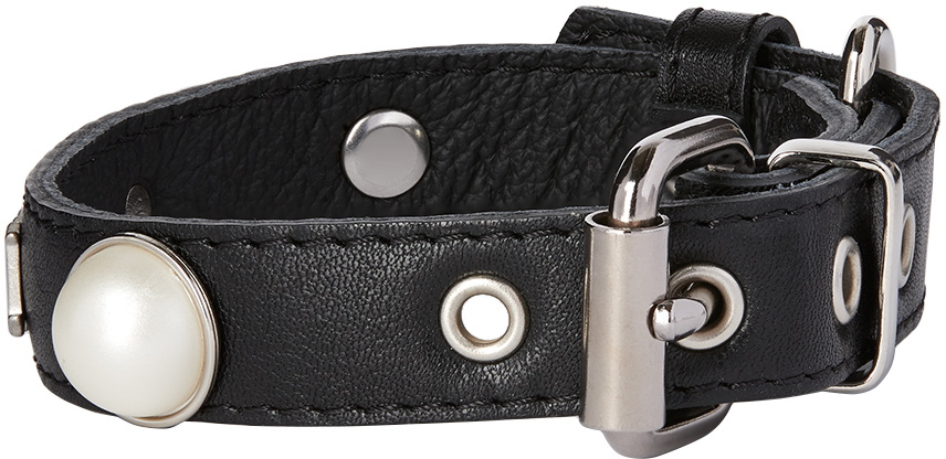 MISBHV Black Monogram Collar
