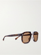FENDI - Square-Frame Acetate and Silver-Tone Sunglasses