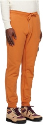 Stone Island Orange Slim-Fit Lounge Pants
