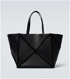 Nanushka - Origami Large faux-leather tote bag