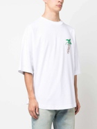 PALM ANGELS - Oversized Cotton T-shirt