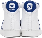 Converse White 'Converse Color' Pro Leather High Top Sneakers