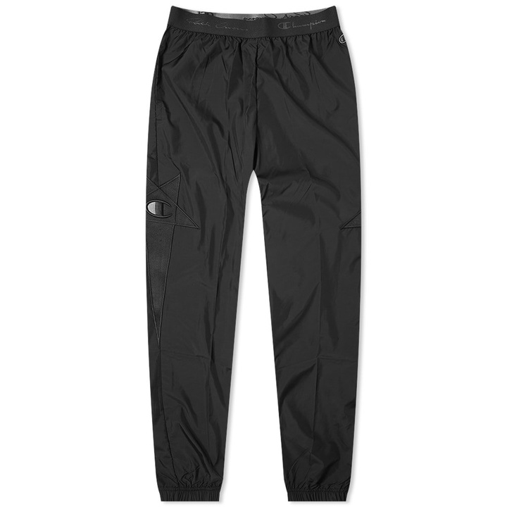 Photo: Rick Owens x Champion Reverse Weave Light Nylon Track Pant