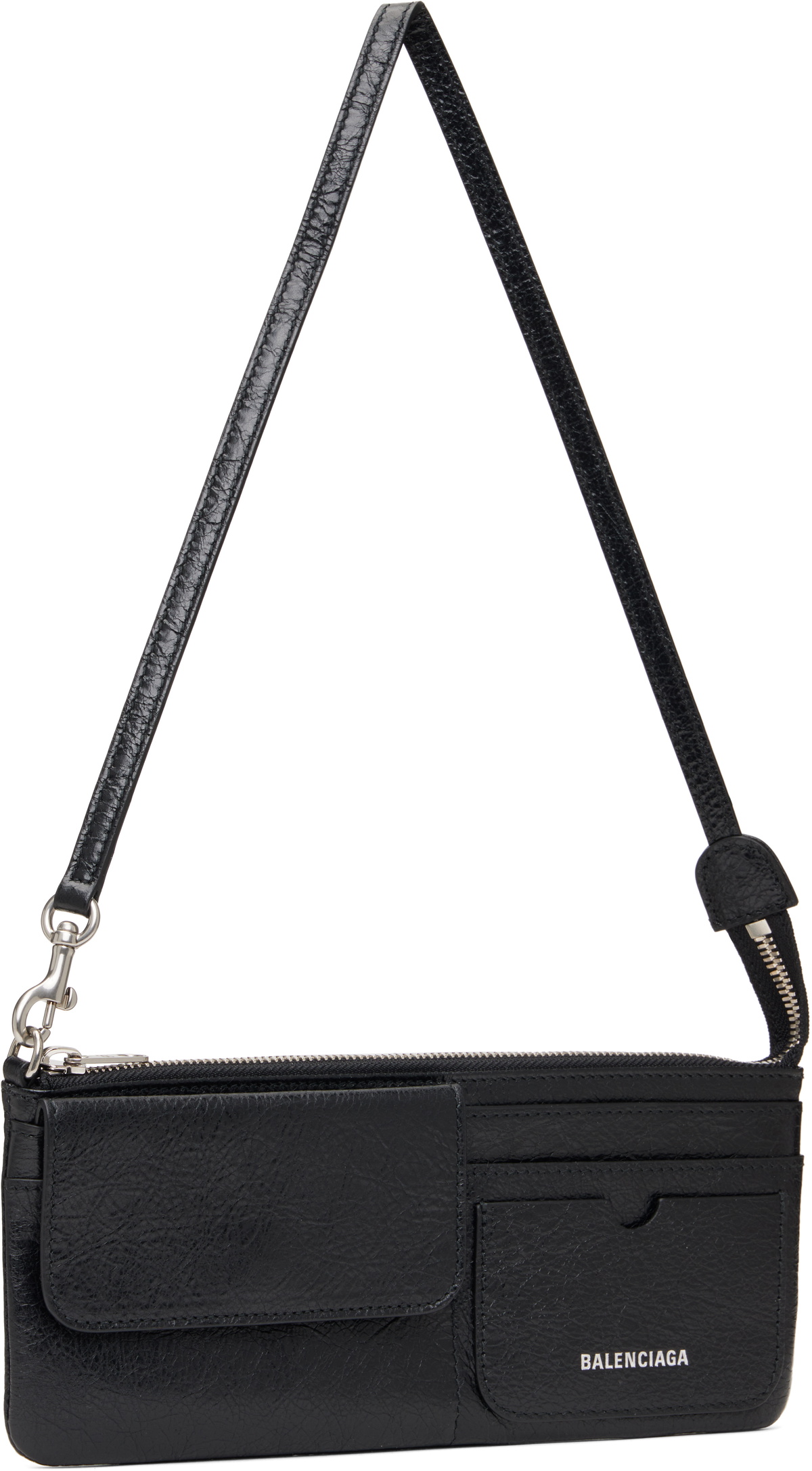 Balenciaga Black Superbusy Shoulder Pouch Bag Balenciaga
