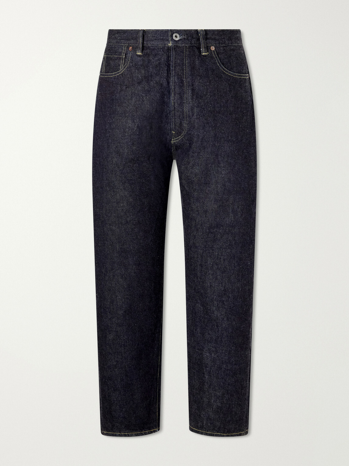 A.PRESSE - Tapered Jeans - Blue