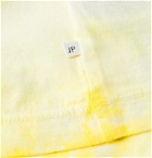 James Perse - Tie-Dyed Combed Cotton-Jersey T-Shirt - Yellow