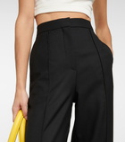 Loewe - High-rise wool pants