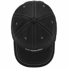 And Wander Men's Cotton Twill Cap in Black