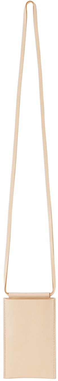 Building Block Beige Medium Phone Sling