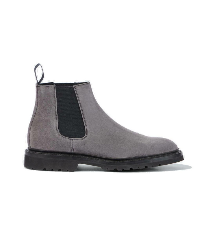 Photo: George Cleverley Jason suede Chelsea boots
