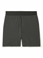 James Perse - Luxe Lotus Cotton-Jersey Boxer Shorts - Gray