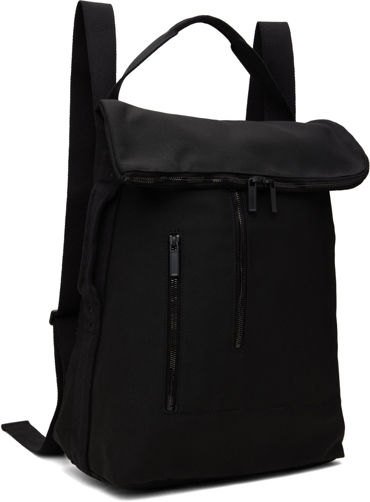 Rick Owens Black Hollywood Cargo Backpack