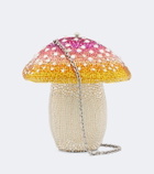 Judith Leiber Couture Mushroom Toadstool embellished clutch