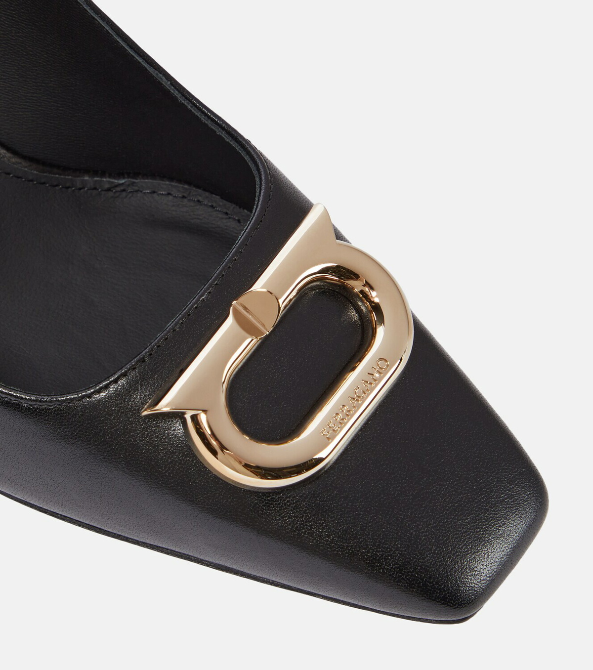 Ferragamo Pania embellished leather pumps Salvatore Ferragamo