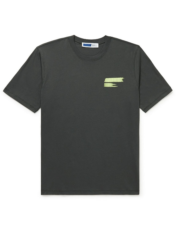 Photo: AFFIX - Reverb Standardised Organic Cotton-Jersey T-Shirt - Black