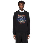 Kenzo Black Gradient Tiger Sweatshirt