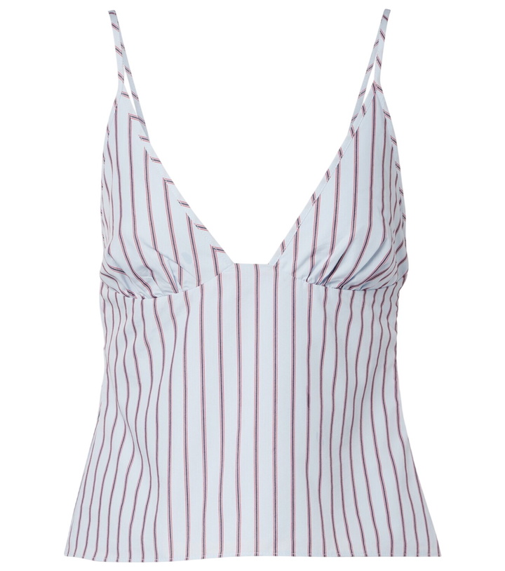 Photo: SIR Lista pinstripe cotton-blend top