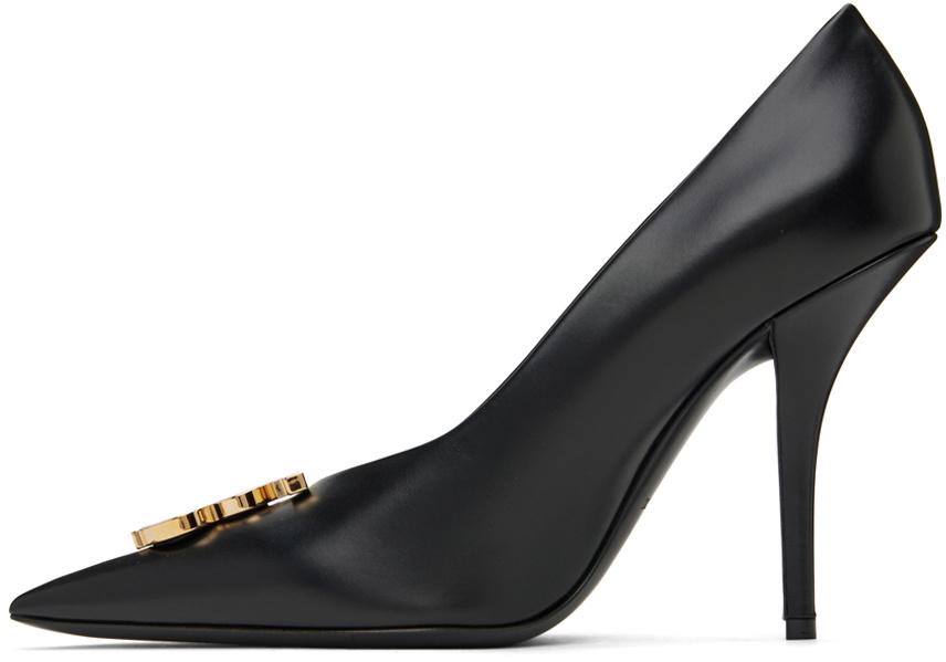 Burberry Black Monogram Heels