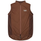 Pas Normal Studios Men's Mechanism Stow Away Gilet in Bronze