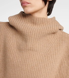 Toteme Ribbed-knit wool and cashmere snood