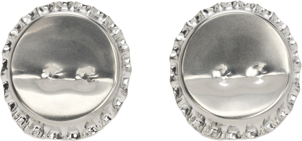 MM6 Maison Margiela Bottle Cap Earrings