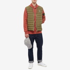 Stone Island Men's Garment Dyed Popover Hoody in Brick Red